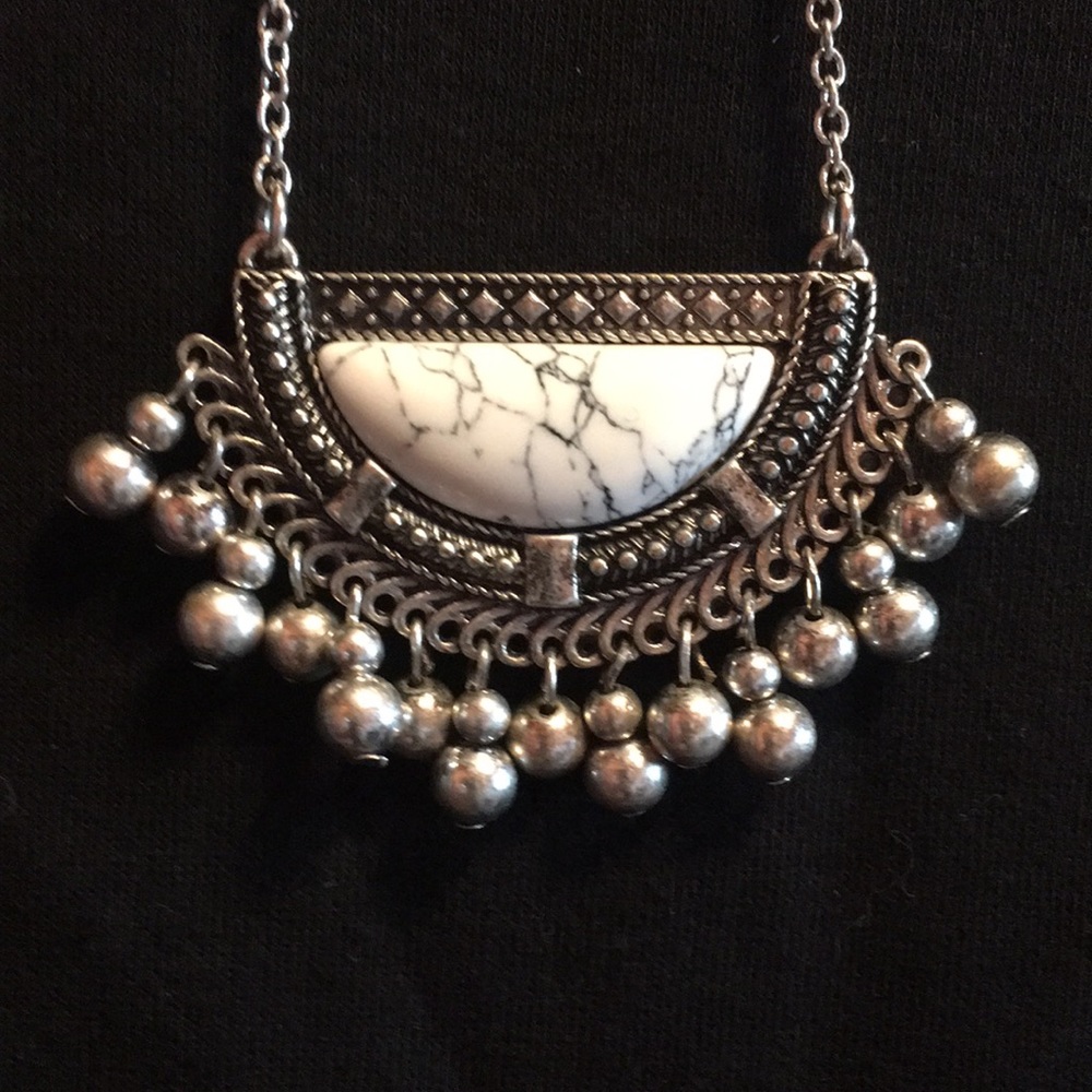Silver necklace